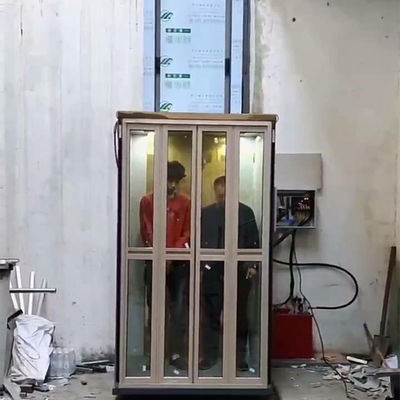 विला के लिए कॉम्पैक्ट आउटडोर लिफ्ट