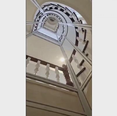 अंतरिक्ष-बचत अर्ध-सर्कलर लिफ्ट 6 मंजिल कार्मिक लिफ्ट