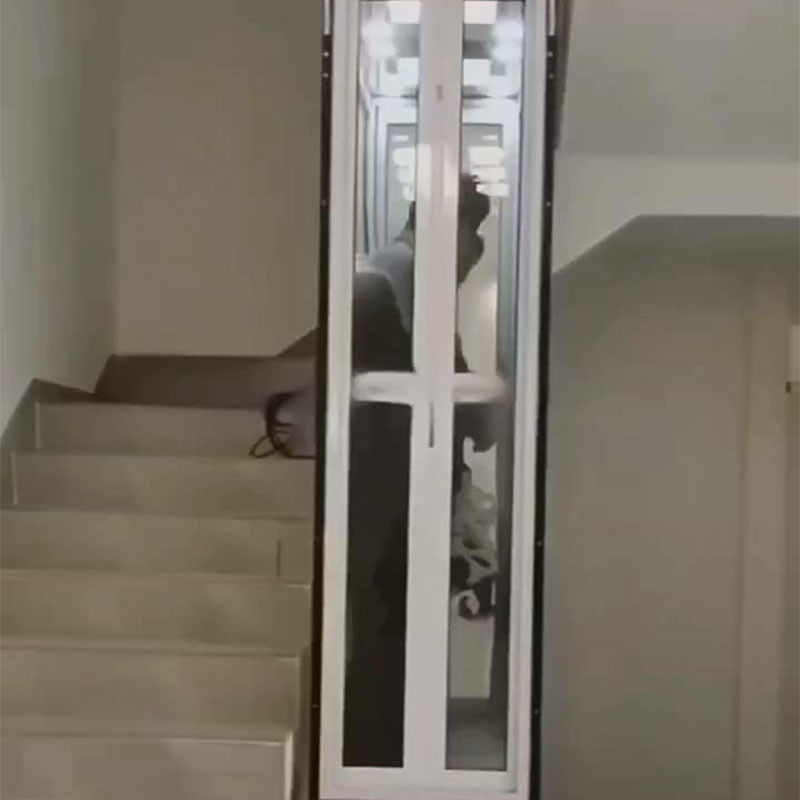 घरों और व्यवसायों के लिए कॉम्पैक्ट हाइड्रोलिक लिफ्ट | 400 किलो क्षमता