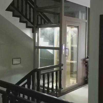 3 यात्री कॉम्पैक्ट आवासीय लिफ्ट चिकनी डिजाइन छोटे घर लिफ्ट