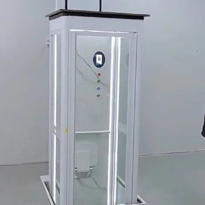 14.5 एम हाइड्रोलिक आवासीय लिफ्ट 5 स्टॉप छोटे लिफ्ट घरों के लिए