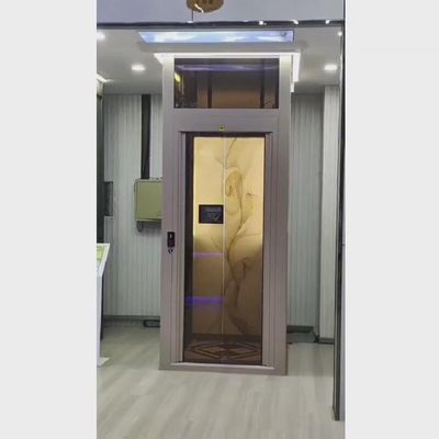 आरामदायक घर गड्ढा रहित हाइड्रोलिक लिफ्ट एकल या डबल कुएं शाफ्ट प्रकार
