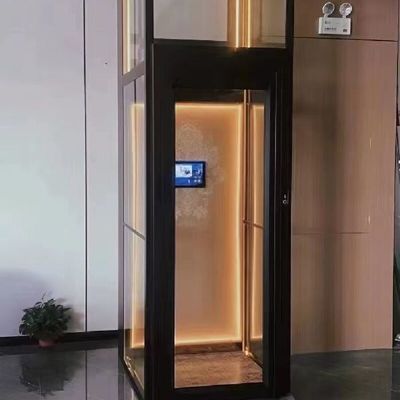 5Stop 2.2Kw स्टेनलेस स्टील लिफ्ट माइक्रोप्रोसेसर नियंत्रण के साथ हाइड्रोलिक लिफ्ट निर्माता