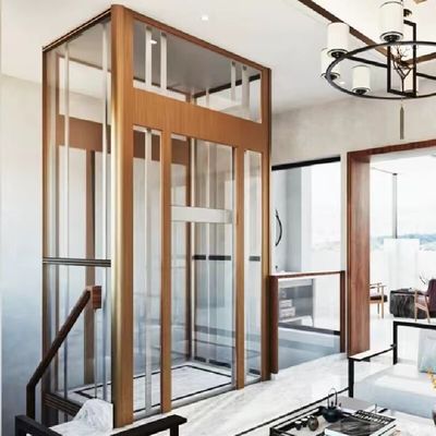 सिंगल-फेज़ एसी हाइड्रोलिक होम एलिवेटर – 14.5 मीटर, 5 स्टॉप, पिटलेस