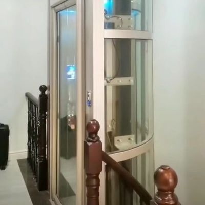 अतिभार संरक्षित विशेष लिफ्ट 400 किलो माइक्रो कंप्यूटर छोटे आवासीय लिफ्ट