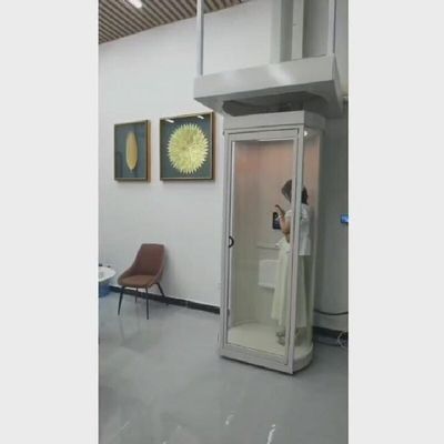 4 मीटर कैप्सूल लिफ्ट 2 मंजिल कैप्सूल यात्री लिफ्ट 400 किलो