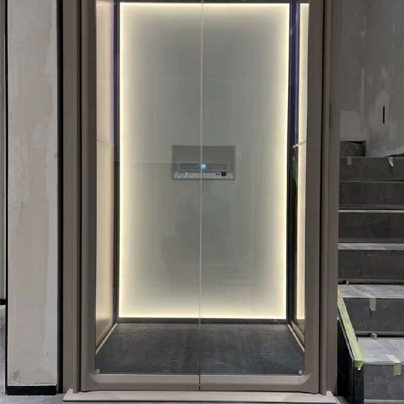 डेक फ्लोर हाइड्रोलिक यात्री लिफ्ट 3 मीटर ओवरहेड क्लीयरेंस सपोर्ट के साथ एकल चरण एसी