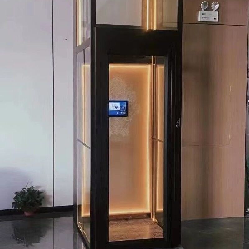 5Stop 2.2Kw स्टेनलेस स्टील लिफ्ट माइक्रोप्रोसेसर नियंत्रण के साथ हाइड्रोलिक लिफ्ट निर्माता