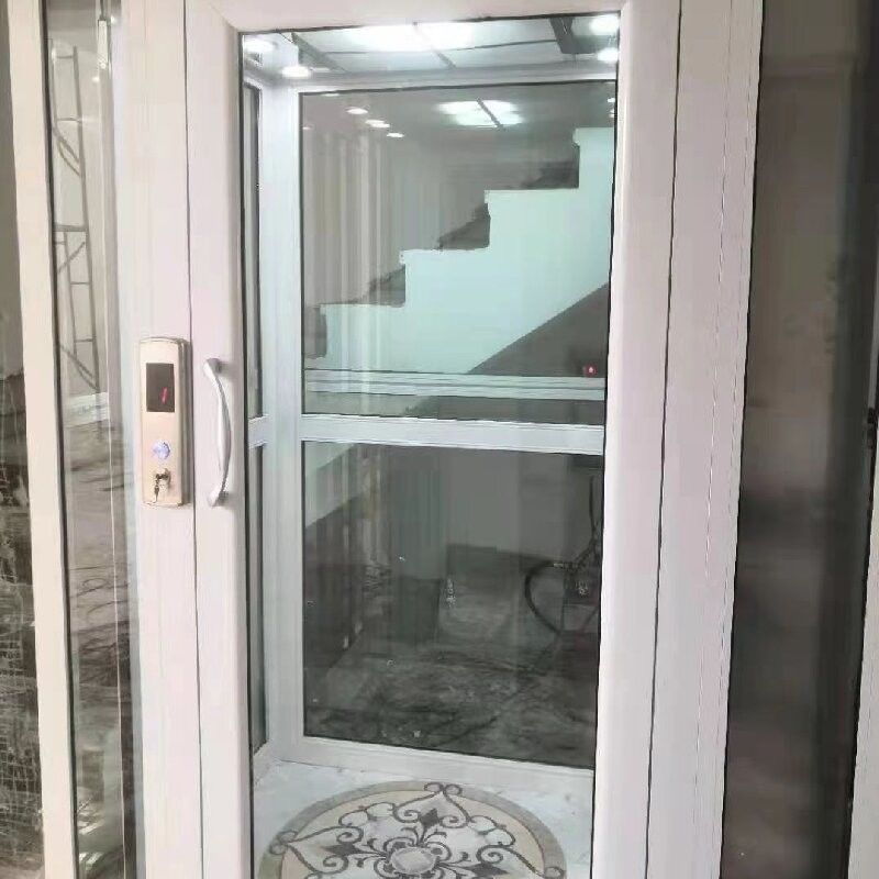 हाइड्रोलिक मशीन रूम कम कर्षण लिफ्ट 4.7 किलोवाट मोटर और 220 वी बिजली की आपूर्ति के साथ 14.5 एम अधिकतम ऊंचाई