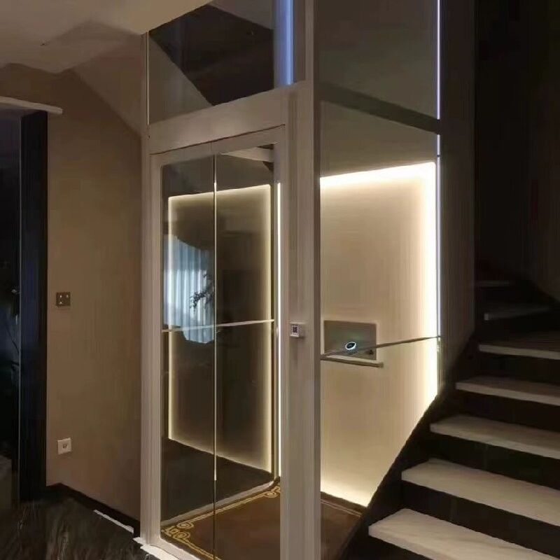 304 स्टेनलेस स्टील केबिन हाइड्रोलिक होम लिफ्ट