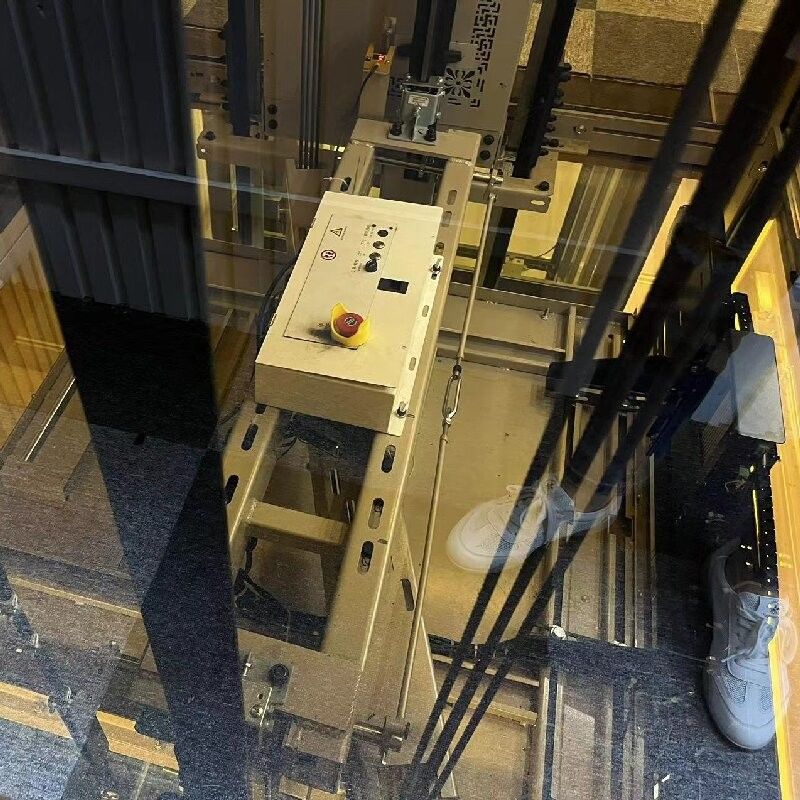 शोर 60db ट्रैक्शन प्रकार लिफ्ट 450kg 500kg आवासीय ट्रैक्शन लिफ्ट