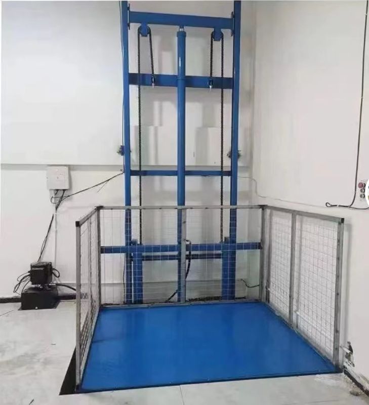 हाइड्रोलिक आवासीय कार्गो लिफ्ट 1-12 मीटर होम फ्रेट लिफ्ट