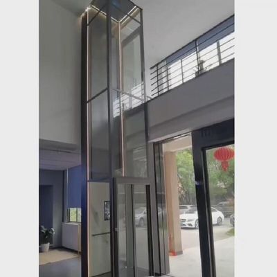 500 किलोग्राम से 1000 किलोग्राम तक के छोटे घरेलू लिफ्ट जिसमें कॉल बटन और आपातकालीन स्टॉप हो