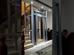 चुप घर कर्षण गियरलेस लिफ्ट और स्वचालित दरवाजे विला लिफ्ट लिफ्ट